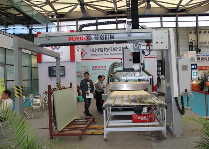 Fully Automatic Flat Glass Handing Equipment Glass Loading Machine With Safety System